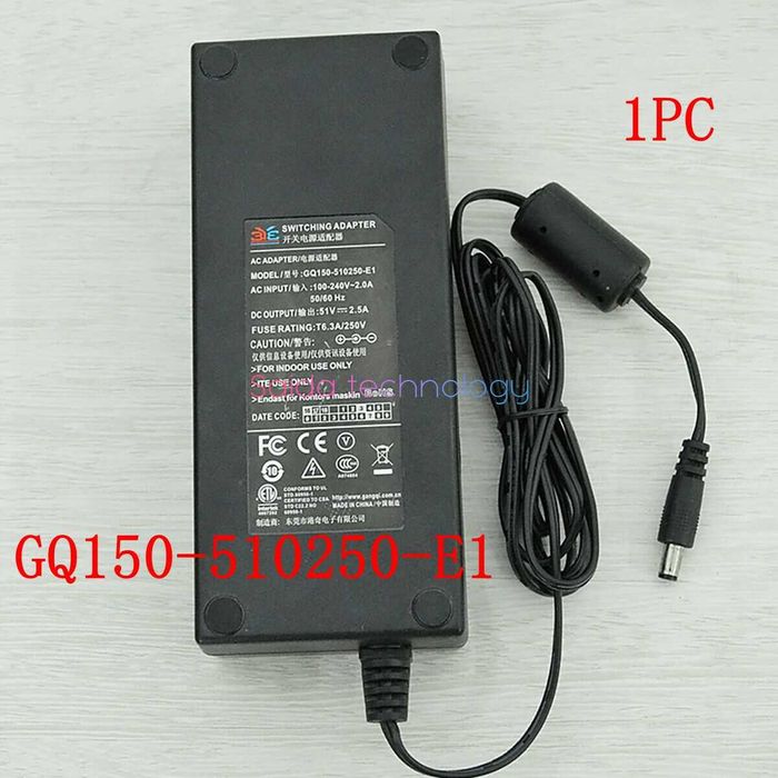 Блок питания POE switch power supply GQ150-510250-E1