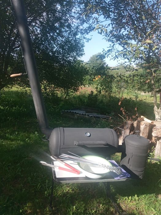 Смокер , мангал ,  барбекю , гріль , коптільня , пічь під казан .