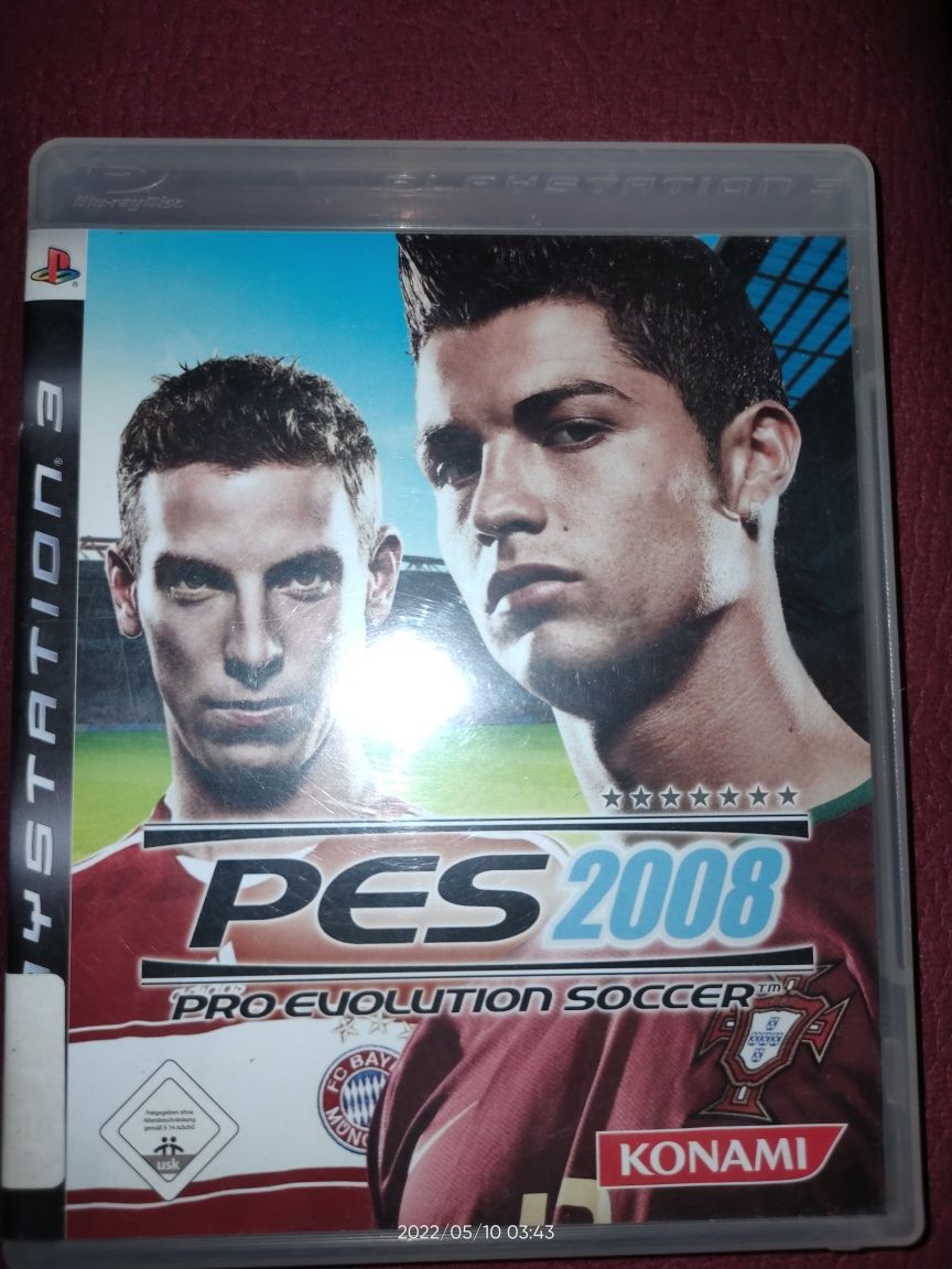 Pro Evolution Soccer todos Original 2008 e 2009 para Playstation 3 (PS