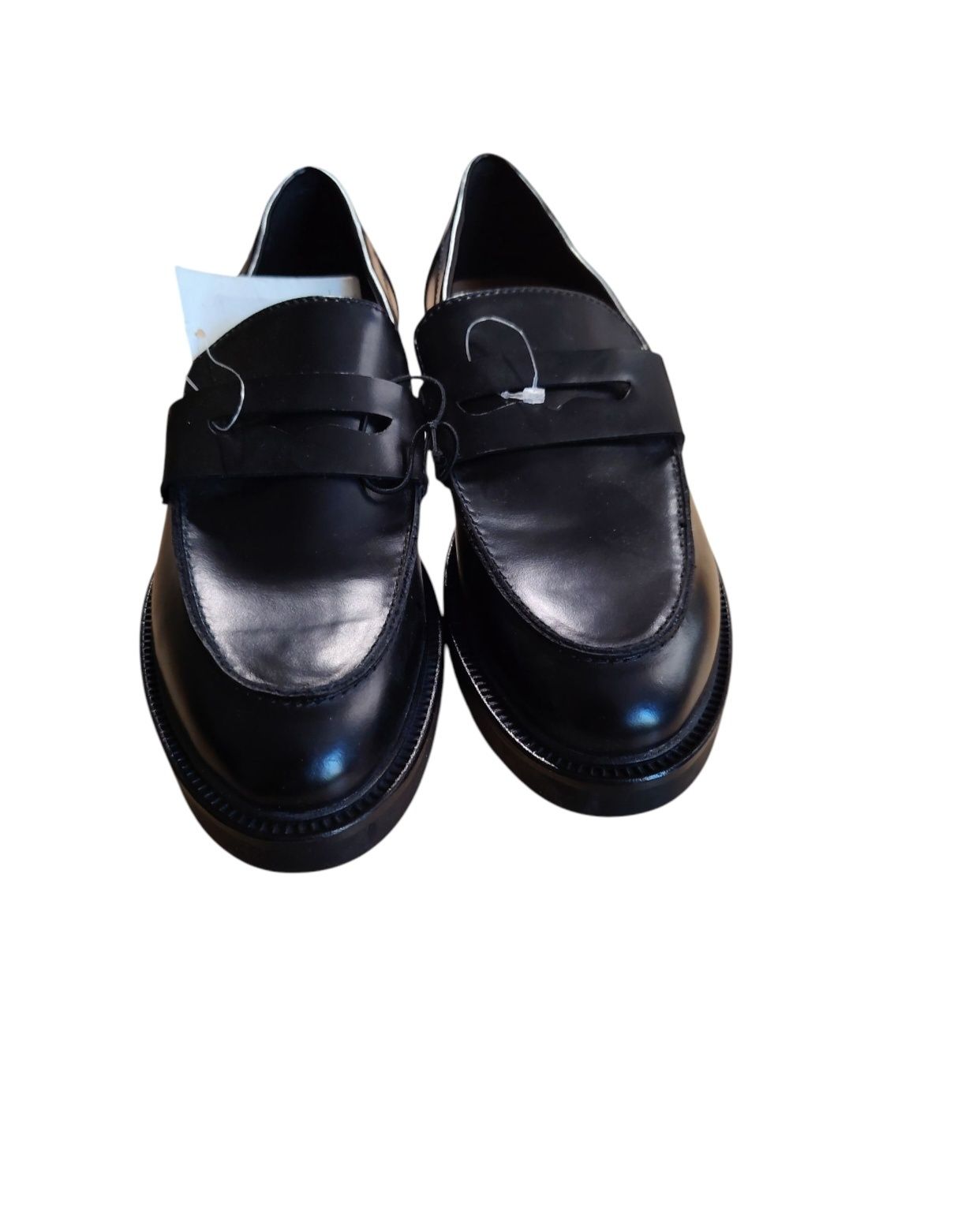 H&M nowe loafersy mokasyny  39