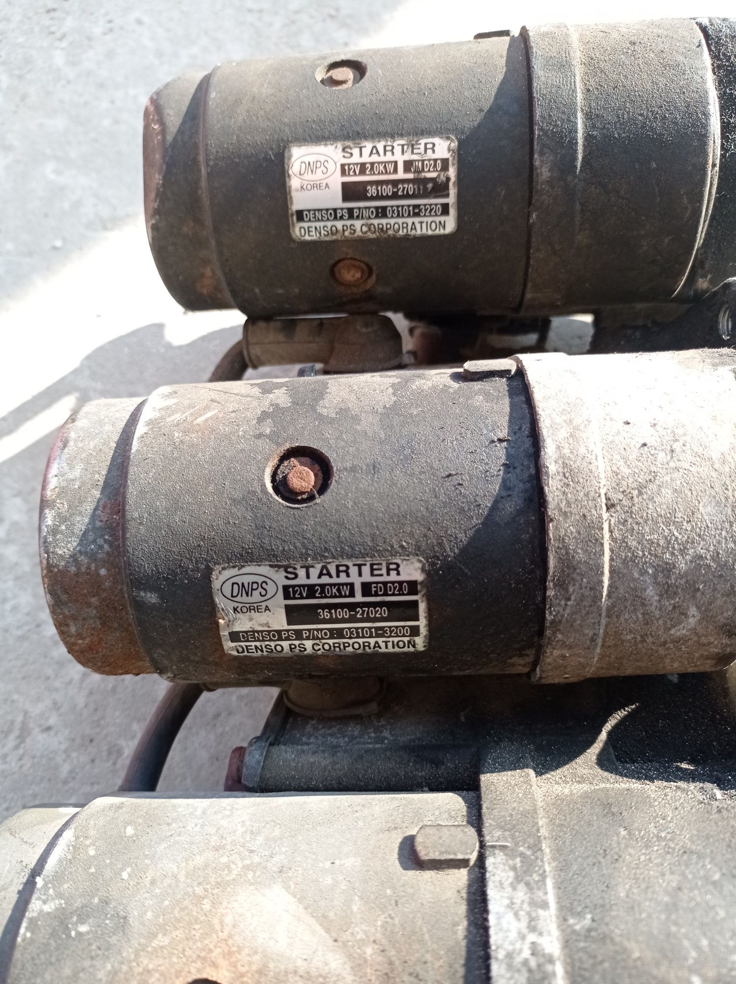 Стартер DNPS 36100-27020 Hyundai Kia