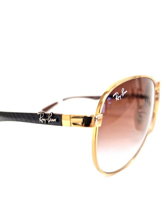 Okulary przeciwsłoneczne Ray-Ban Carbon Fibre  001/51 Męskie