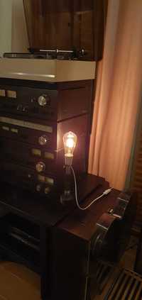 Lampka nocna loft industrial steampunk