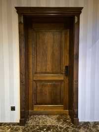 Drzwi Dębowo-Jesionowe Wewnętrzne Lite