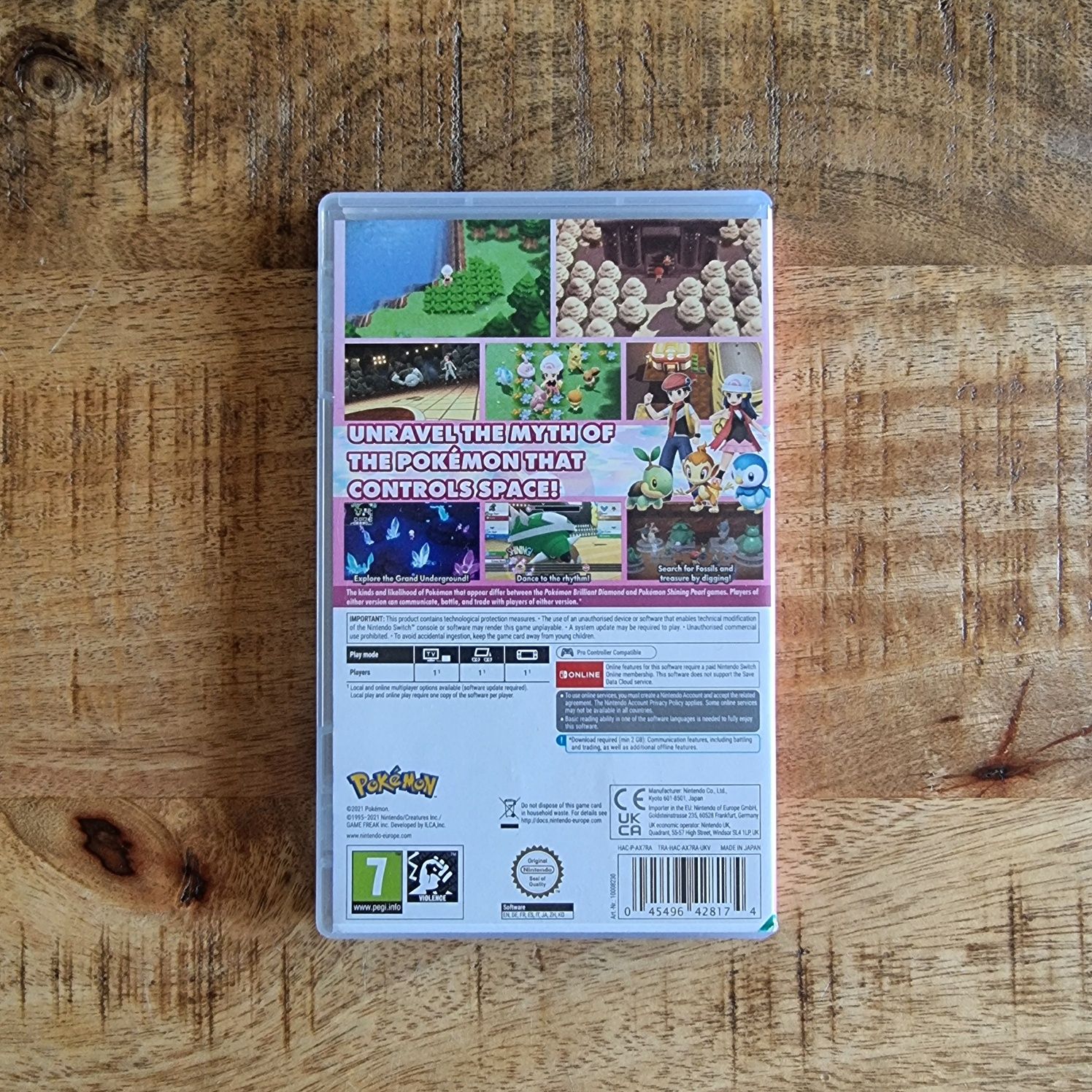 Pokemon Pearl Nintendo Switch