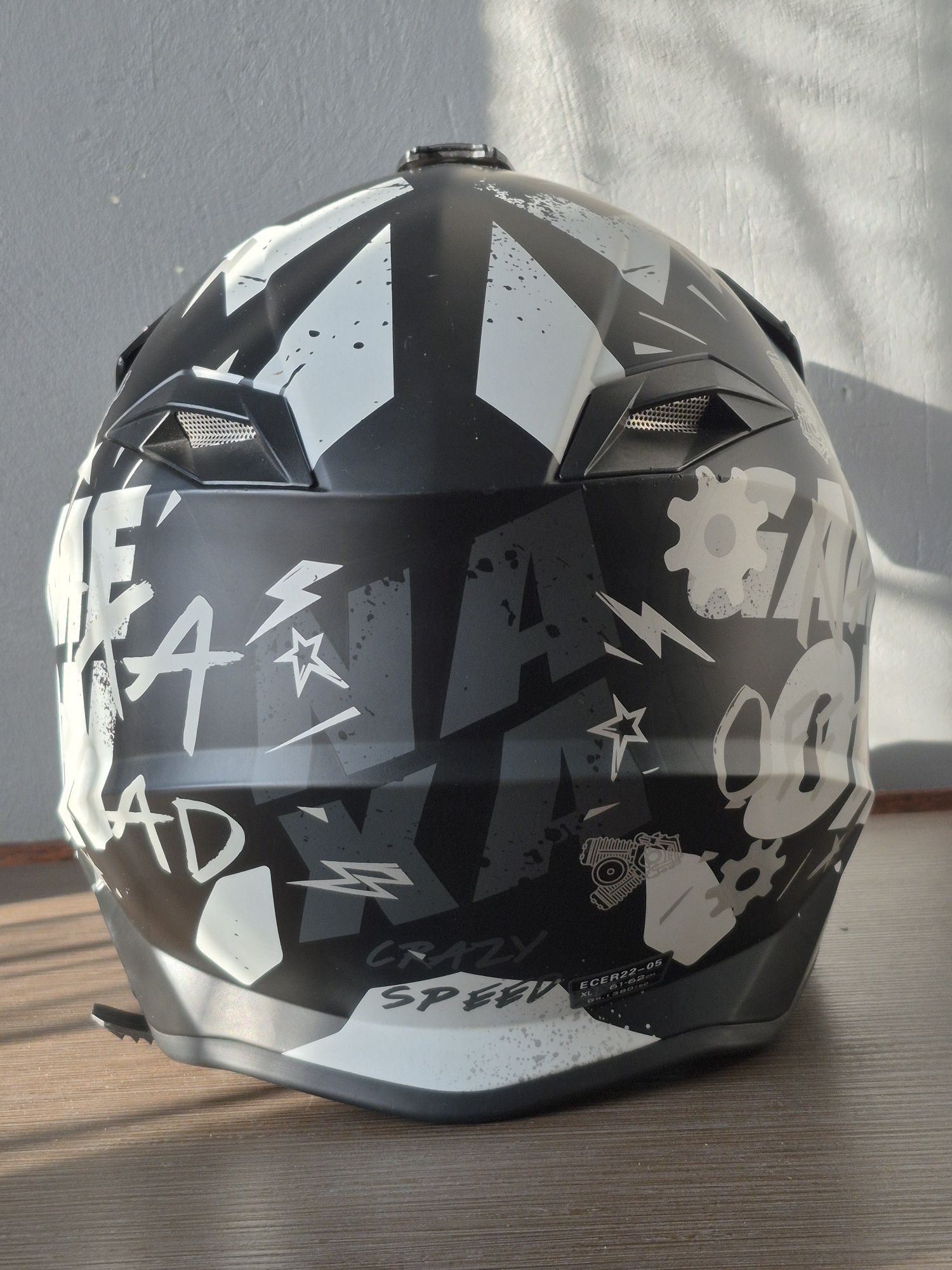 Kask HELD ECER 22-05 Cross  rozmiar XL