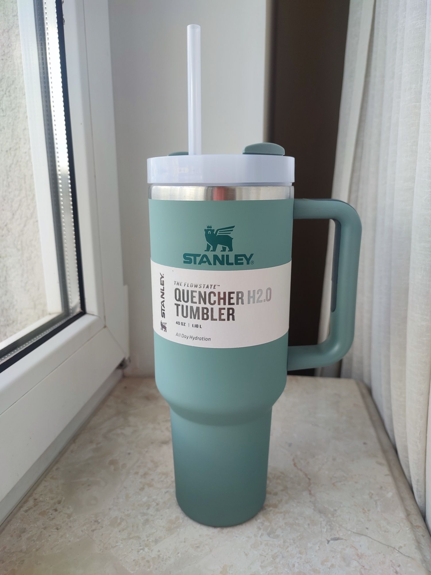 Термочашка stanley quencher h2.0 flowstate термокружка нова хакі