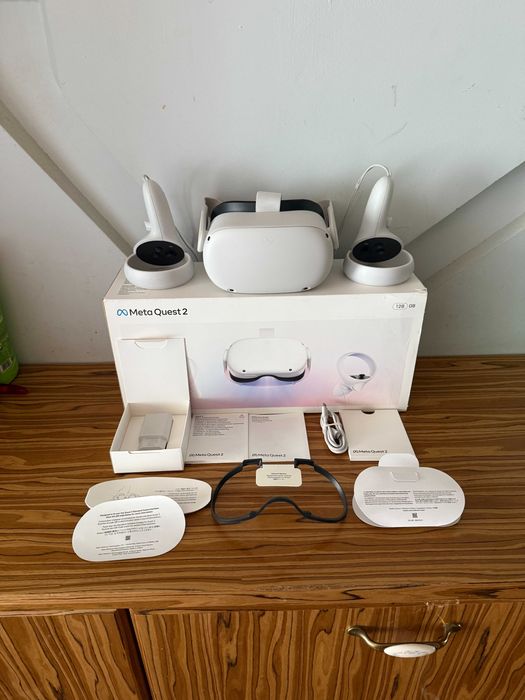 Gogle Meta oculus quest 2 II 128GB VR wirtualna rzeczywistość Zestaw!