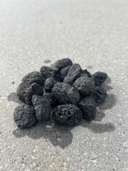 GRYS LAWOWY Lawa 8-16 Lava Czarna Brązowa Kamień Wulkaniczny Akwarium