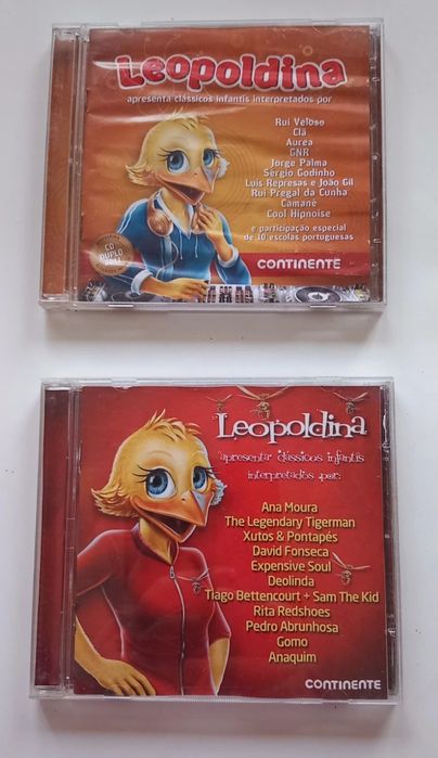 2 cds de música Leopoldina 2€