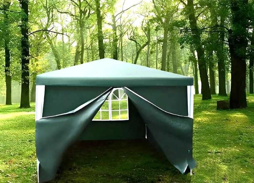 НОВИЙ міцний просторий польський садовий павільйон 3x3м тент палатка