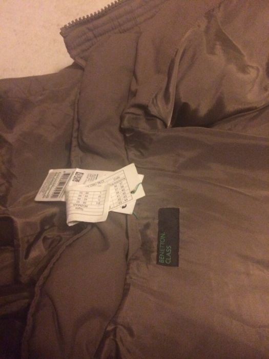 BENETTON KURTKA puchowa chłopiec męska 150 cm XL