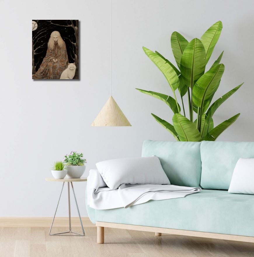 Obraz 30x40cm Stróżka Leśna