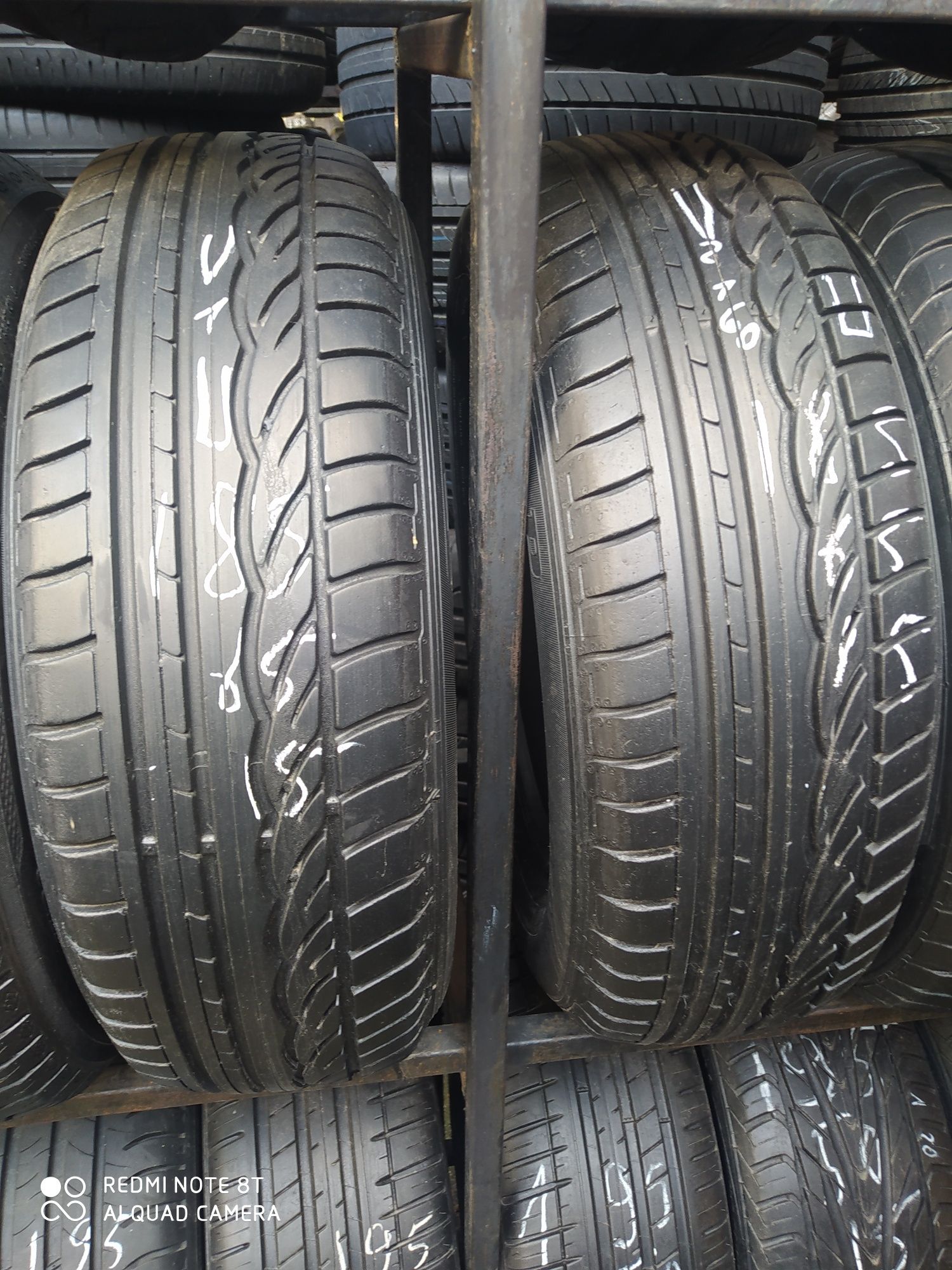 Para opon zimowych Dunlop 185/65/r15