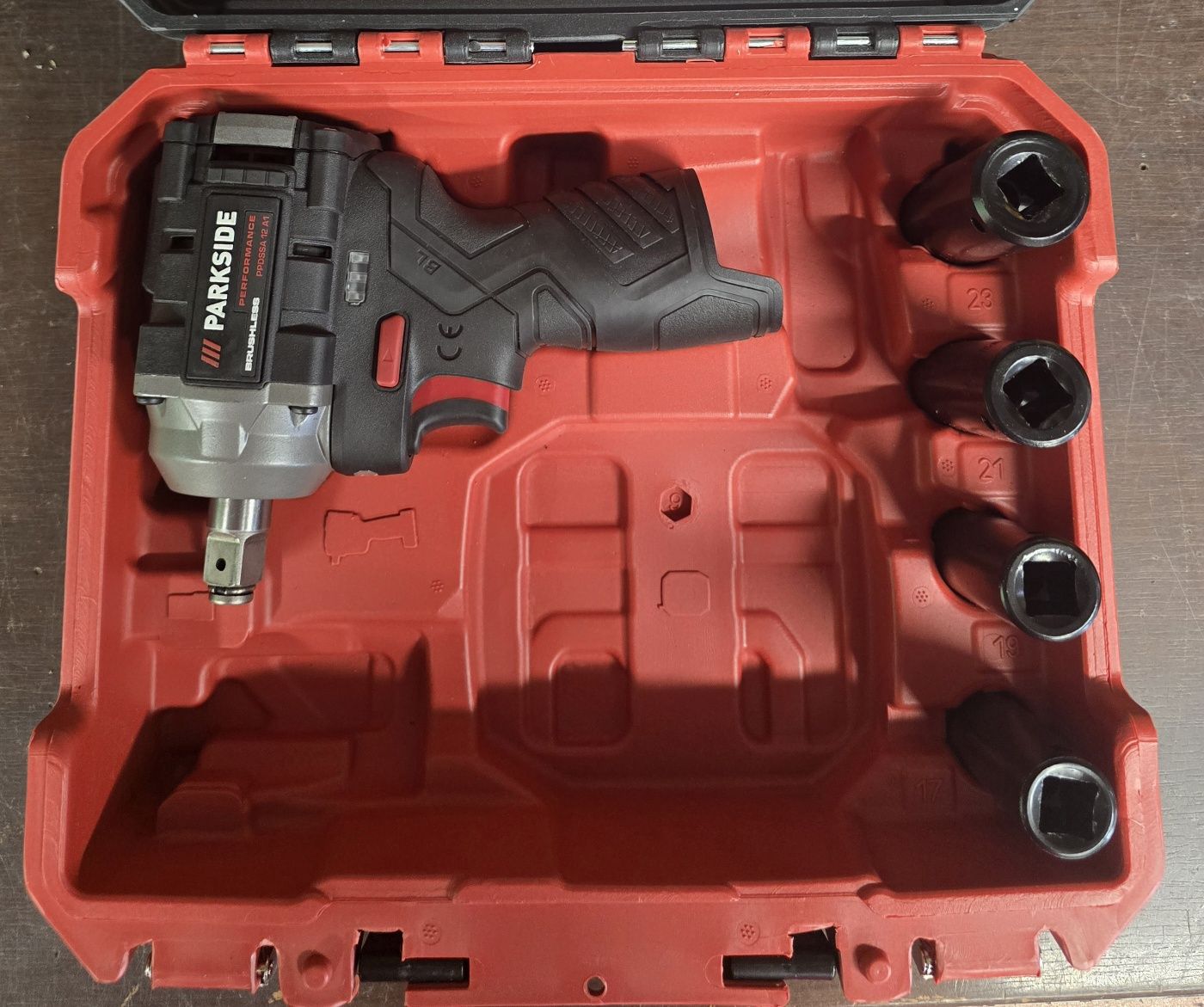 NOWY Podwójny klucz udarowy Parkside PERFORMANCE PPDSSA 12 A1 350Nm