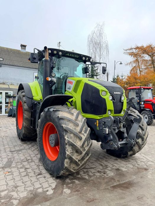 Claas Axion 870  Claas Axion 870 CMATIC CEBIS, pneumatyka, miękka oś i kabina