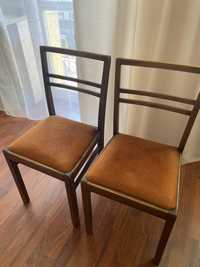Komplet krzesel - 6 sztuk PRL