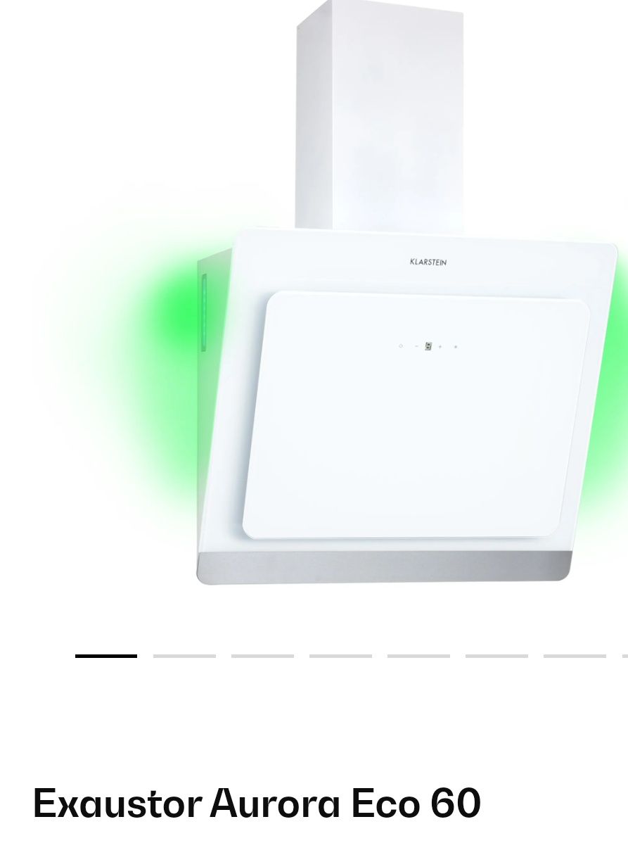 Exaustor NOVO da Klarstein Aurora Eco 60
