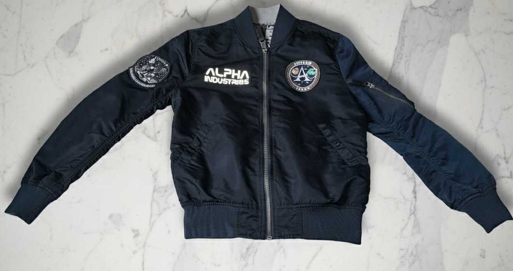 Бомбер Alpha Industries MA-1 Moon Landing Reversible S