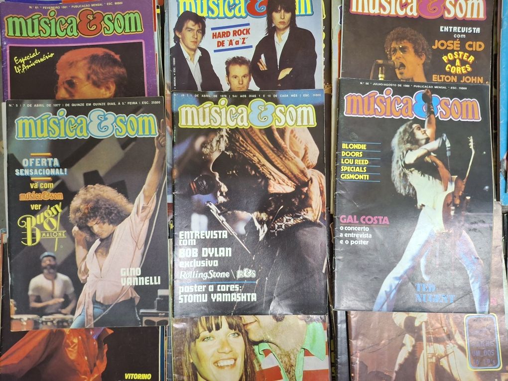 Revista musica e som vintage