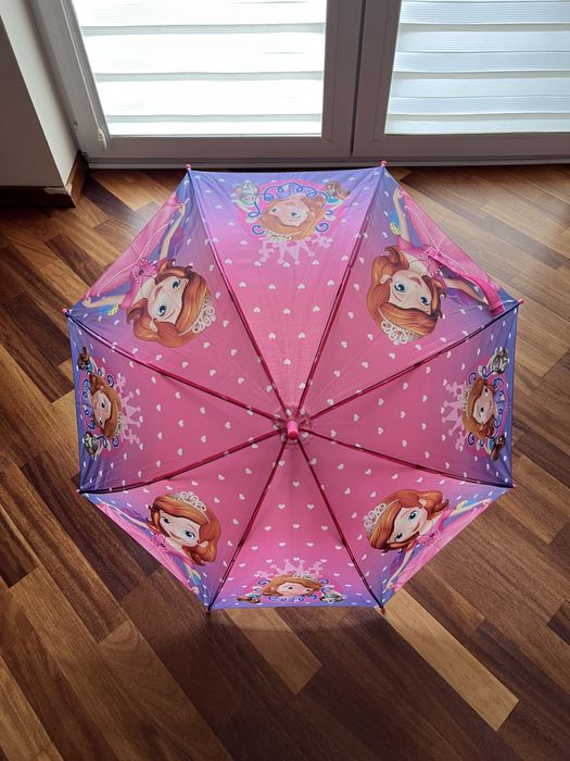 Parasol dziewczęcy Jej Wysokość Zosia 67 cm