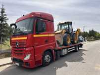 Pomoc drogowa Transport maszyn Laweta Autolaweta Holowanie Łomża S61