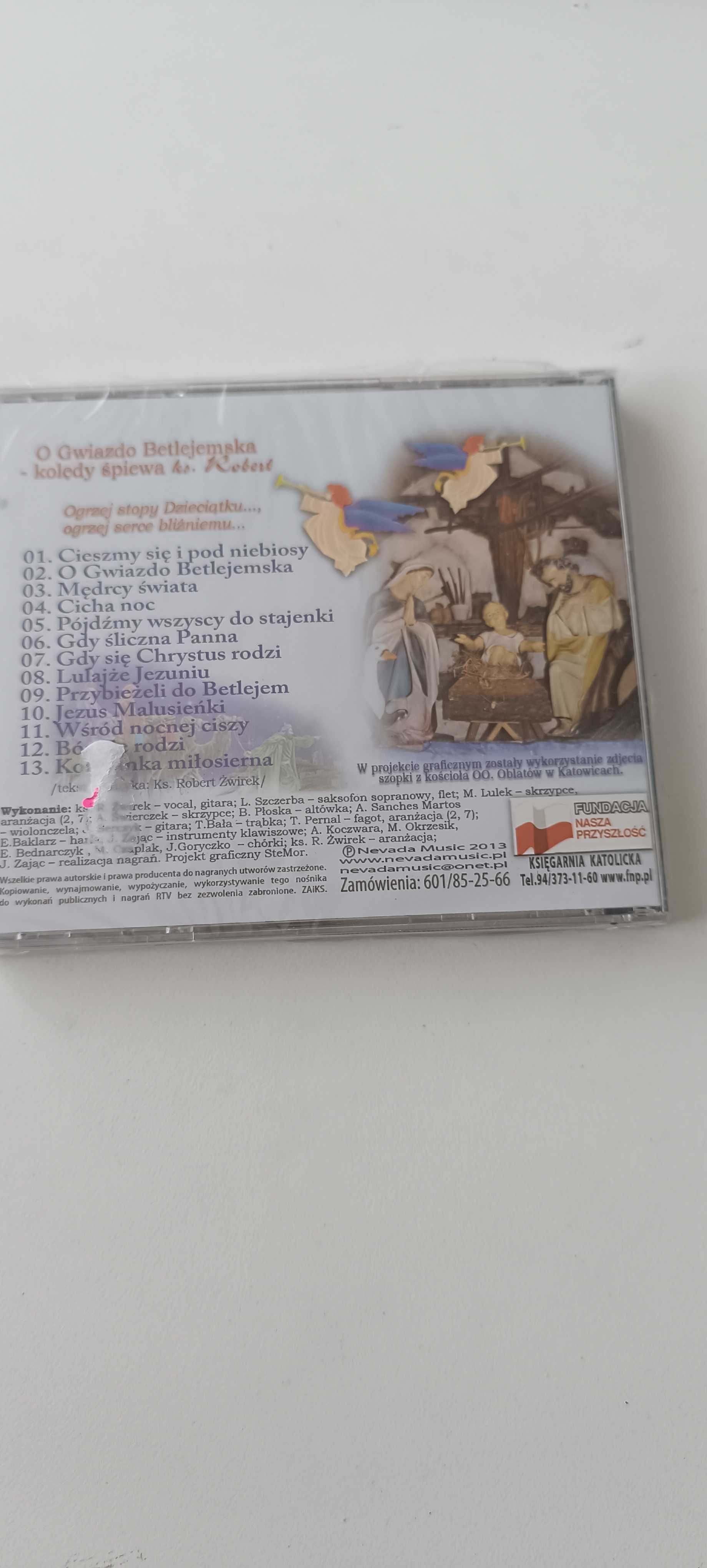 cd nowe zafoliowane, O Gwiazdo Betlejemska ks. Rober