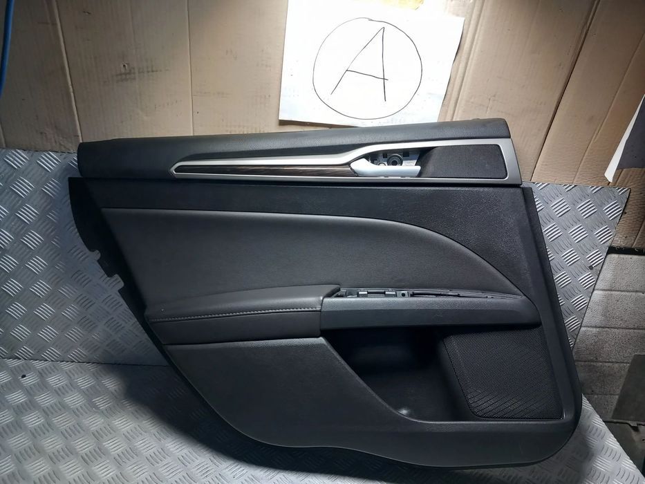 FORD FUSION MONDEO MK5 BOCZKI DRZWI SKÓRA KOMPLET