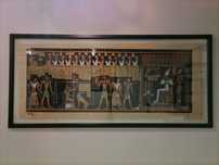 Quadro Papiro Egípcio Julgamento Final