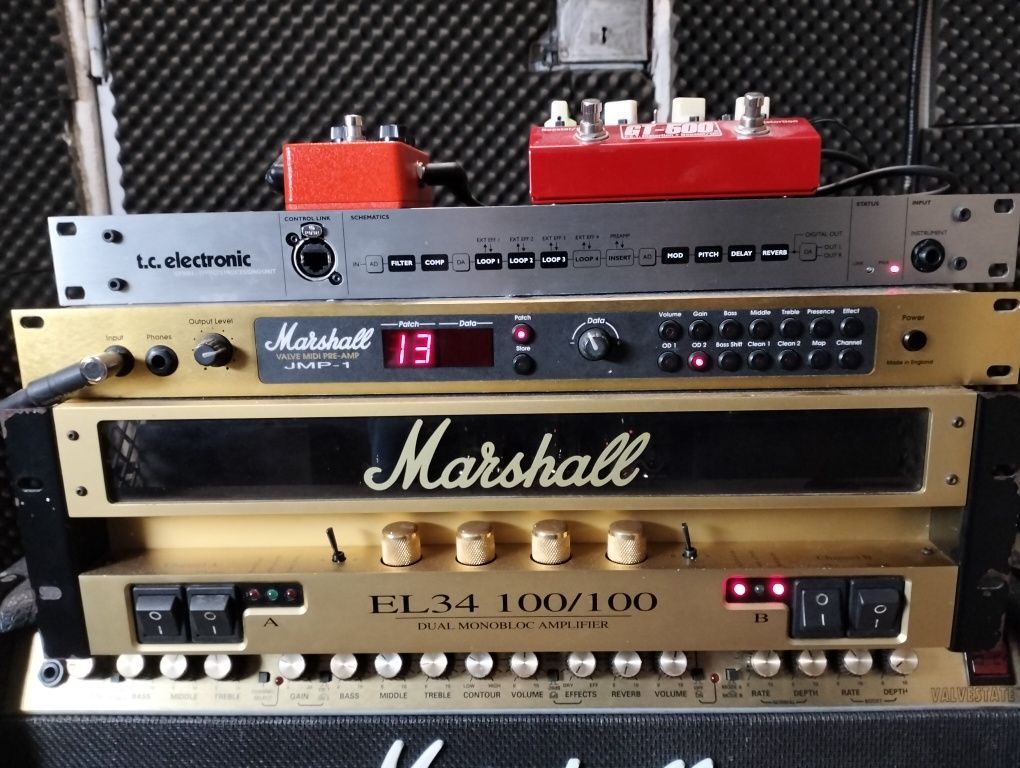 Pré amplificador Marshall Jmp1