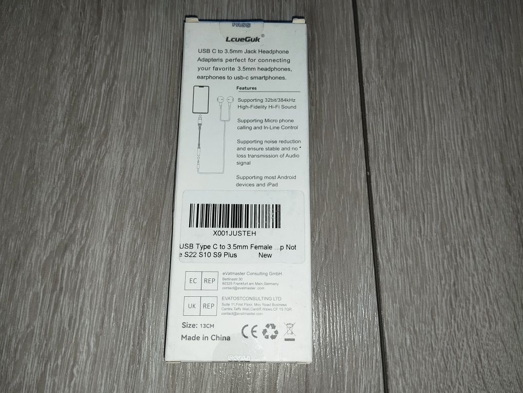 Przejściówka USB-C Jack 3.5