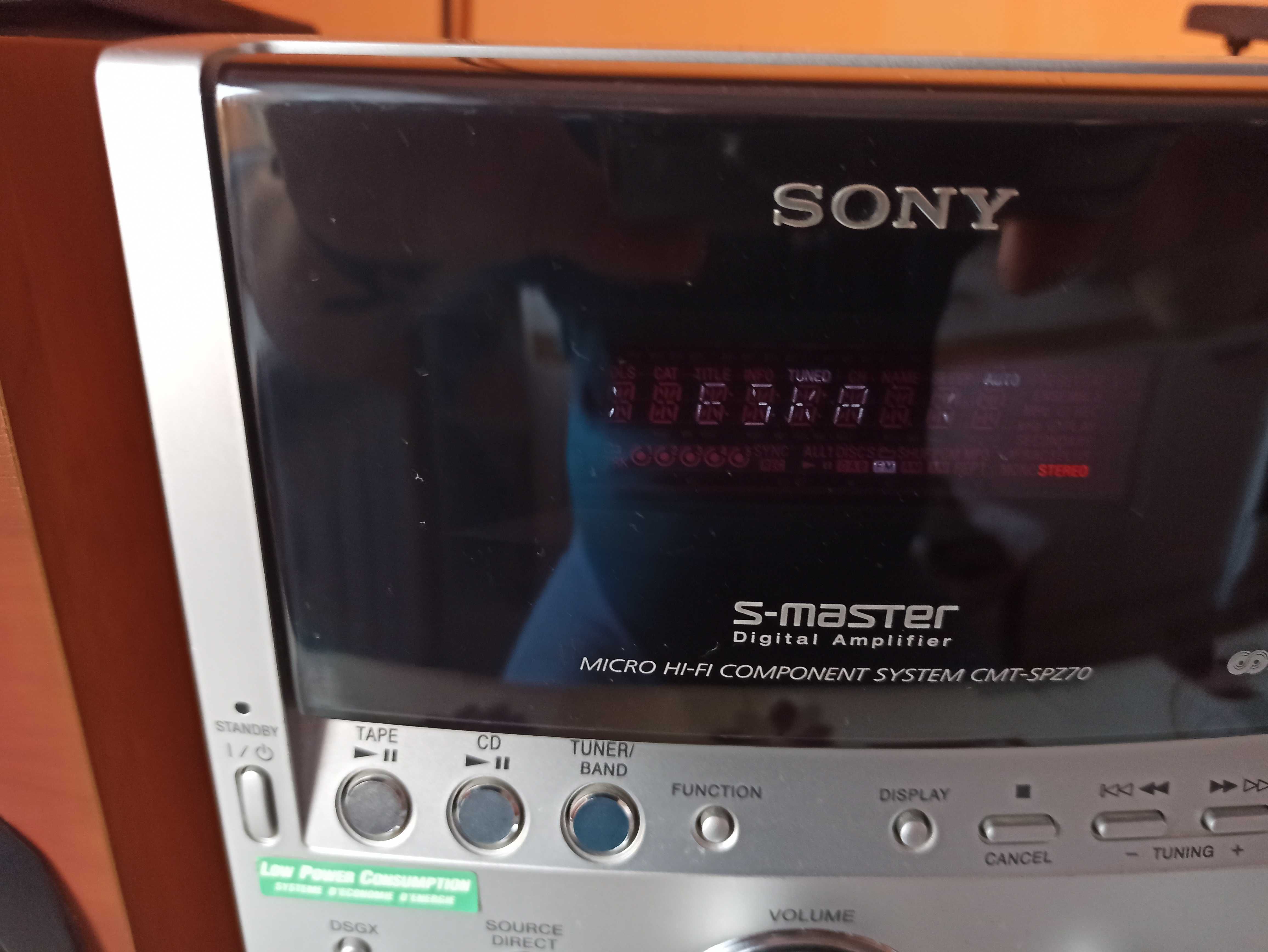 wieża sony ctm-spz-70 cd3 radio magnetofon