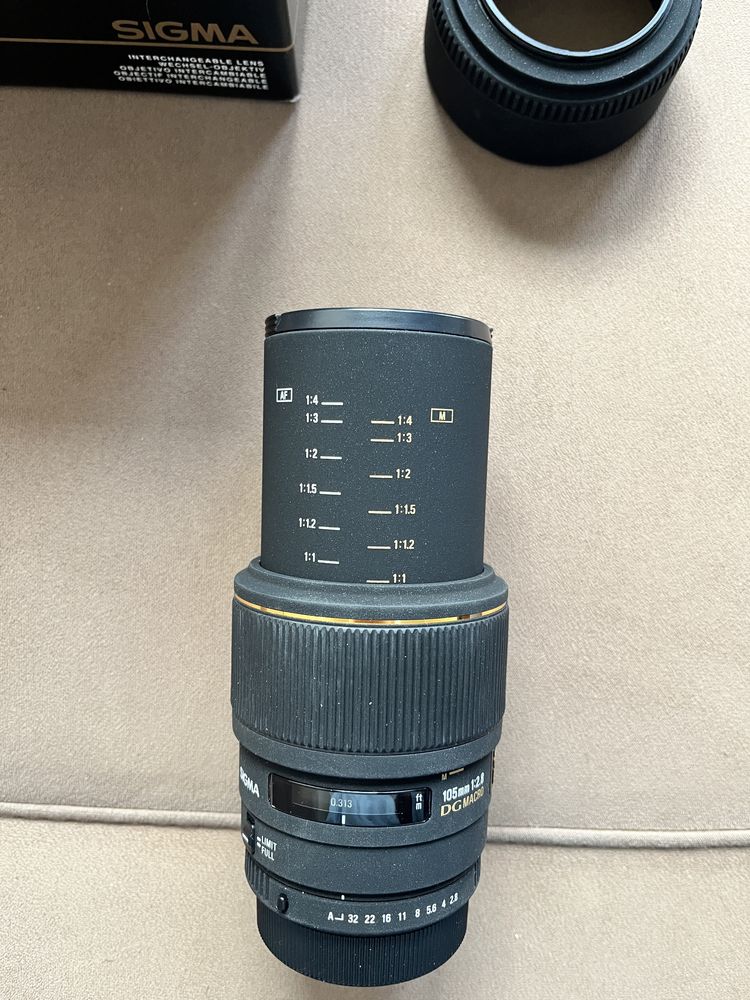 jak NOWY Sigma 105mm F2.8 DG Macro Pentax komplet Poznan