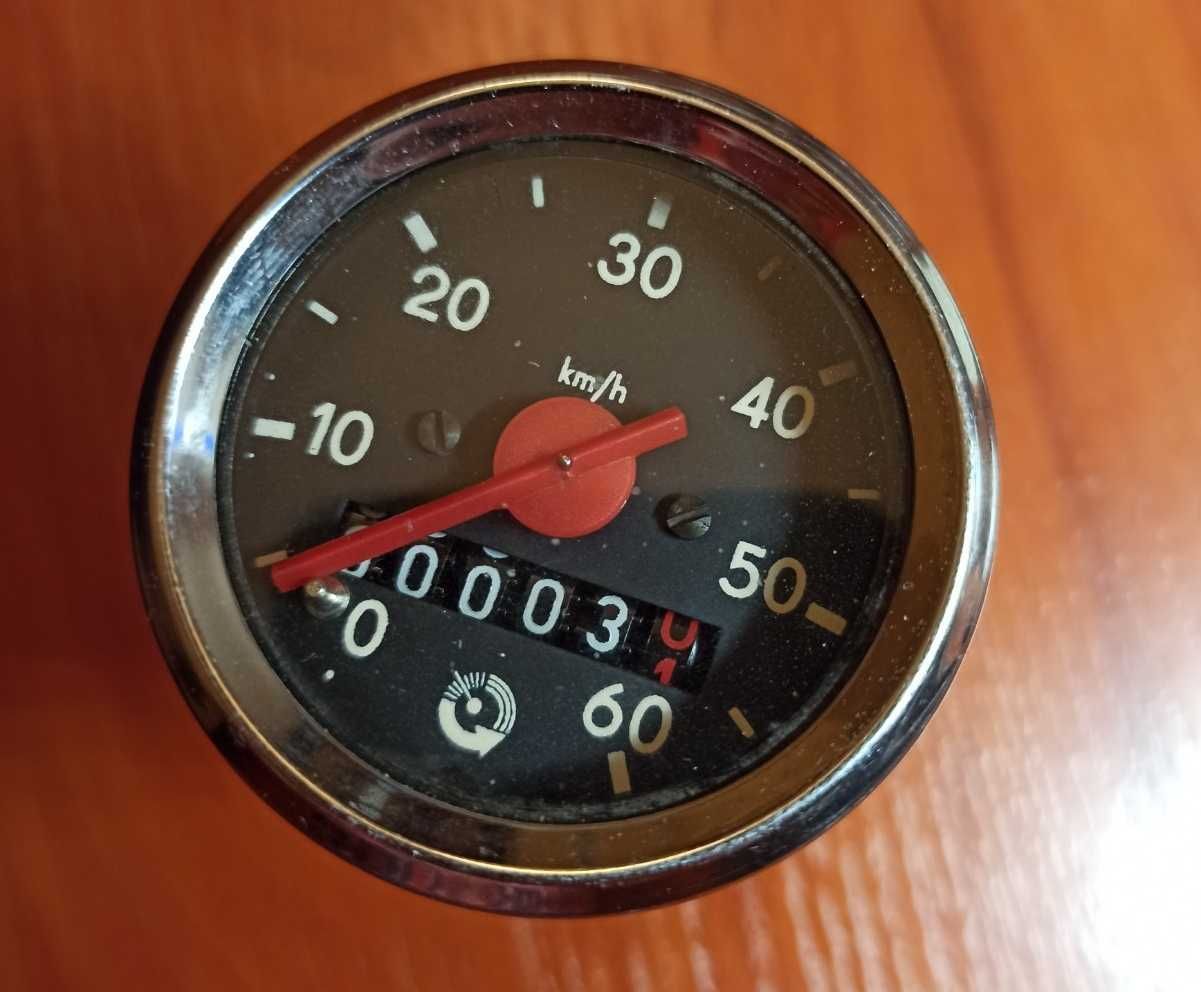 Licznik Prędkościomierz DDR -60 km/h -nowy -oryginalny -Simson