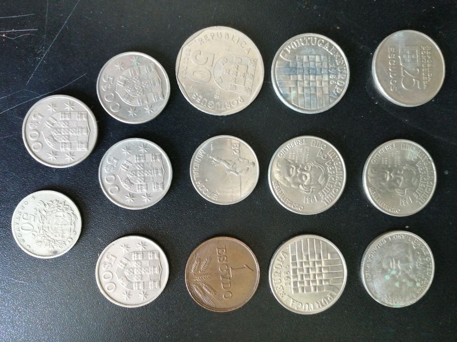 Moedas de escudo comemorativas