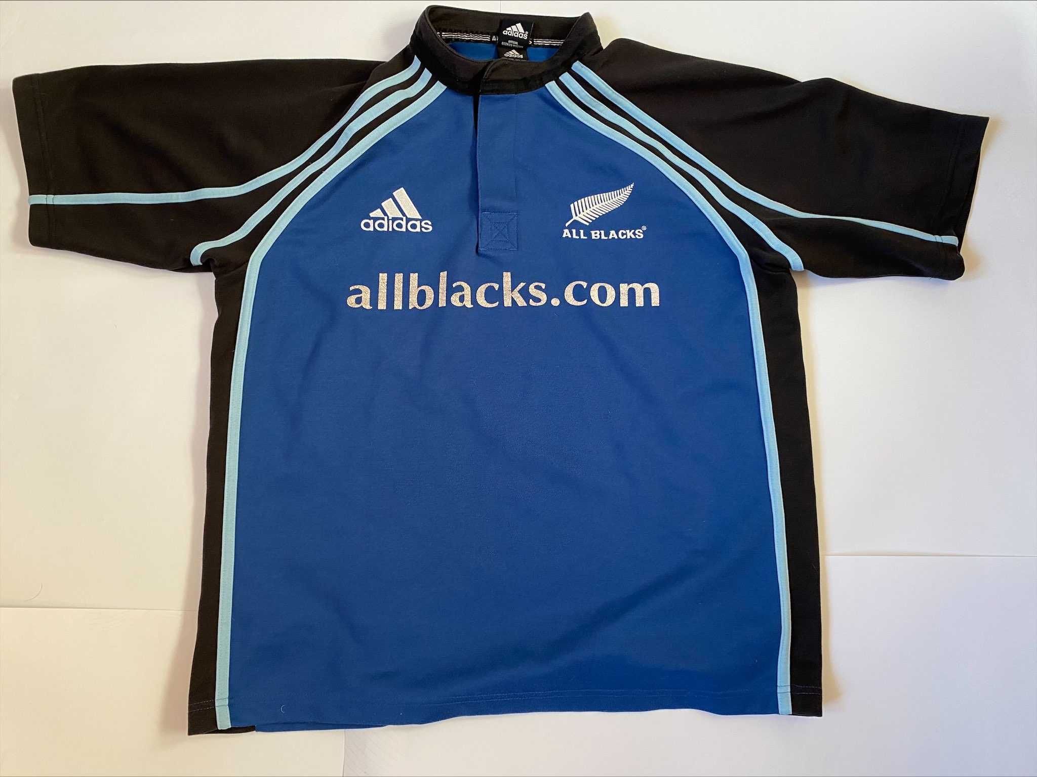 Vintage Rugby NOWA ZELANDIA All Blacks 2003 - L - Adidas - UNIKAT