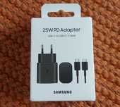 Ładowarka Samsung 25W komplet z kablem USB-C.