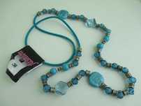 Colar Azul em Bijuteria