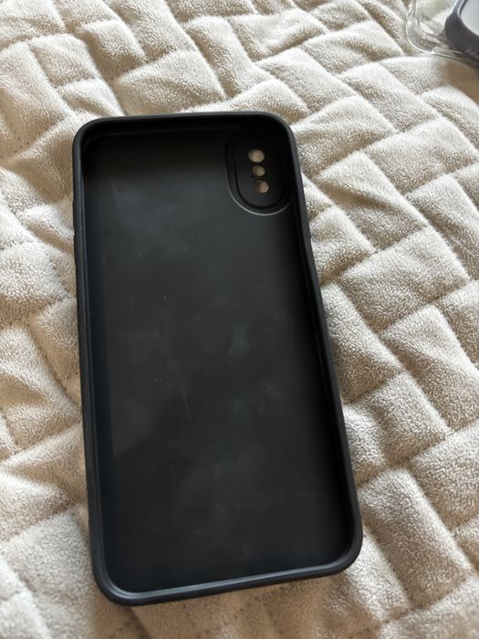 Etui czarne na iphone XS MAX