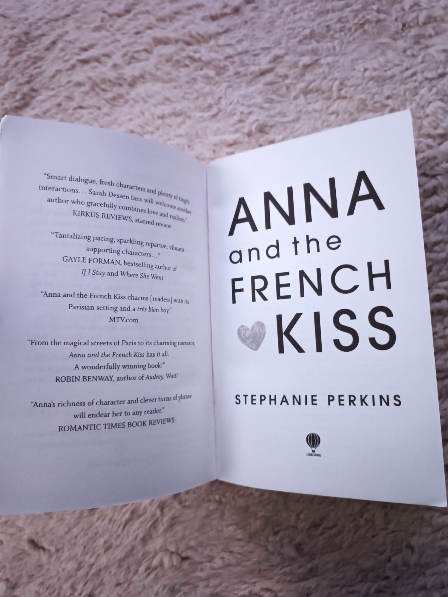 Anna and the French Kiss - Stephanie Perkins (Portes Incluídos)