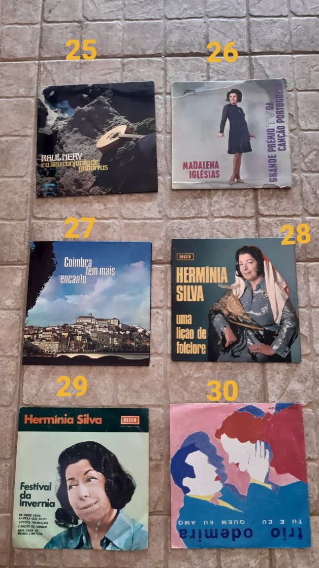 Discos de vinil singles