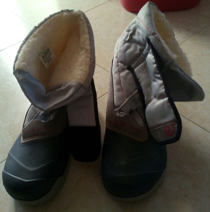 Botas para a neve