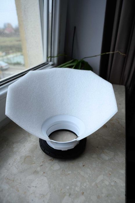 Godox MF12 x2 + adaptery i mocowanie na obiektyw + dyfuzor Popeshield