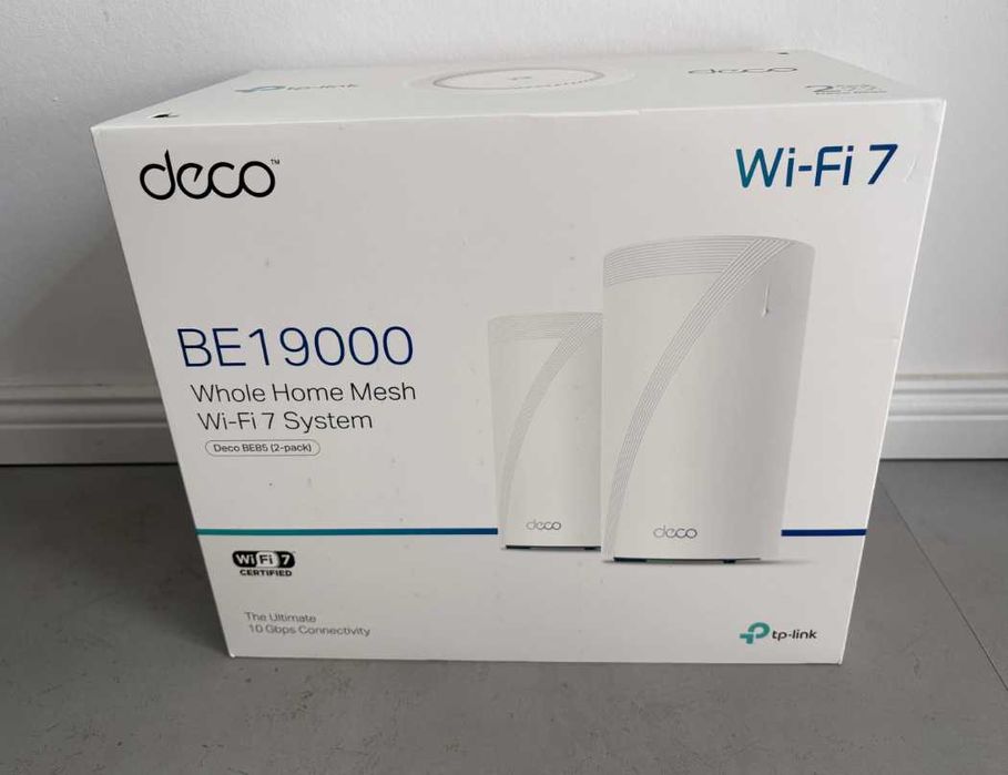 Router 10GB/s  TP_Link Deco BE85  WIFI 7  (BE19000)