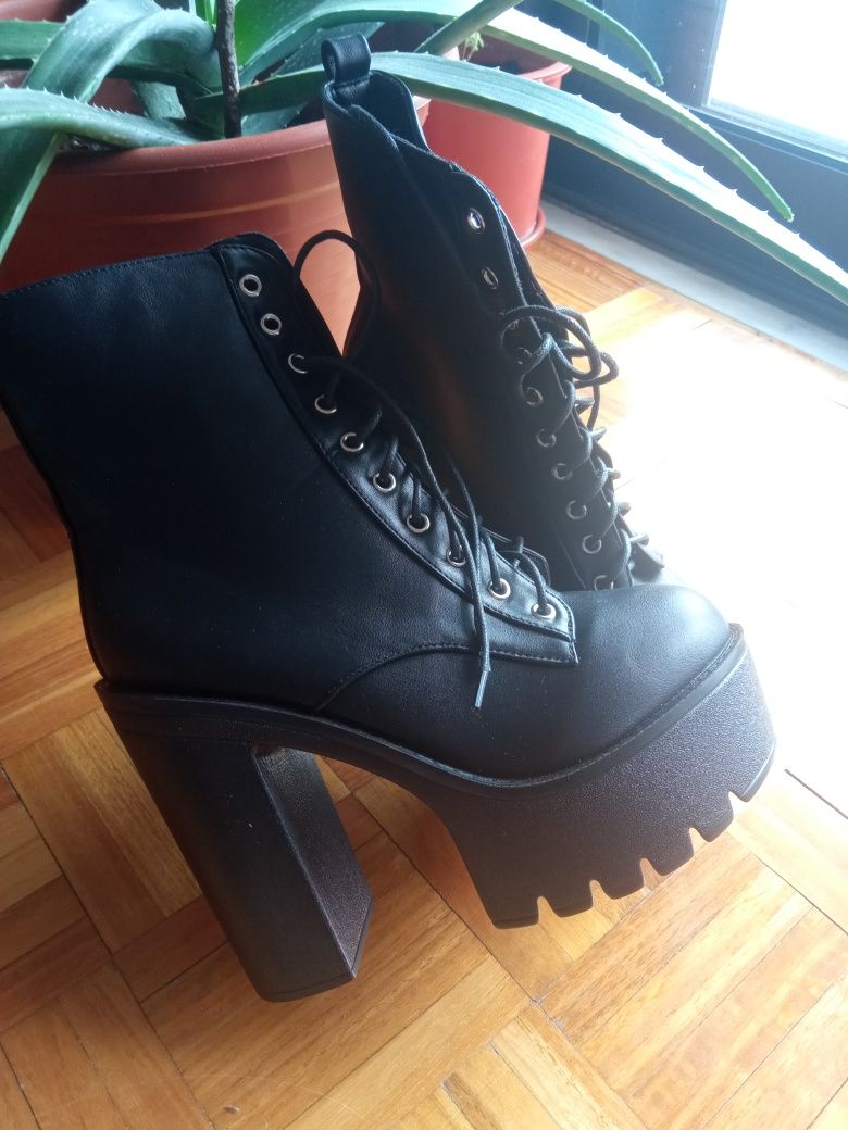 Botas plataforma