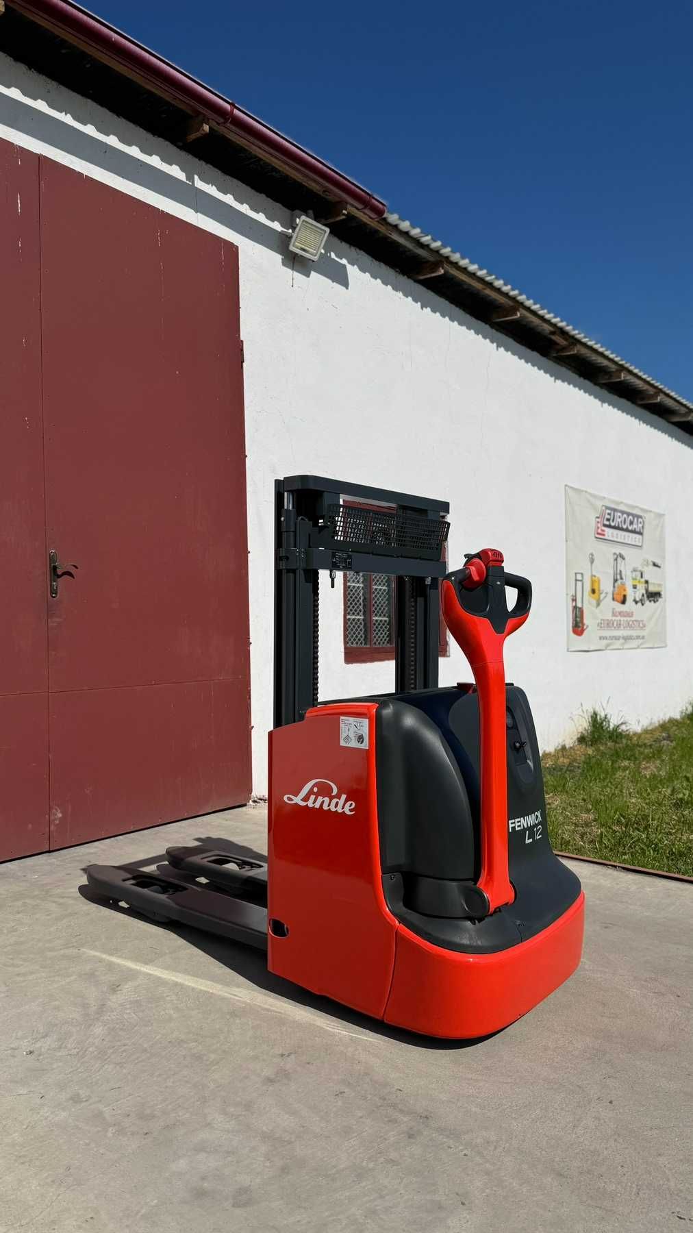 Штабелер електричний кара 1216* Linde L12І 1,2 т  2,02 м 2020р