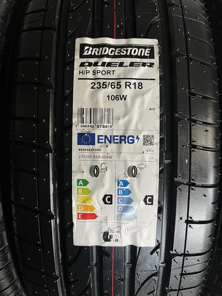 235/65/18 R18 Bridgestone Dueler H/P Sport 4шт нові