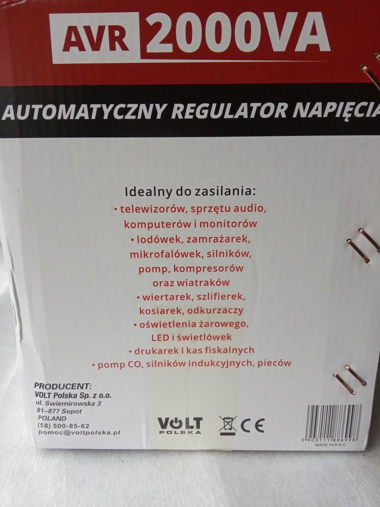 Stabilizator napięcia AVR 2000