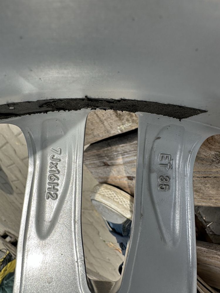 5x112 7j x 16” et35 Vw Audi Skoda Seat super stan komplet alufelgi