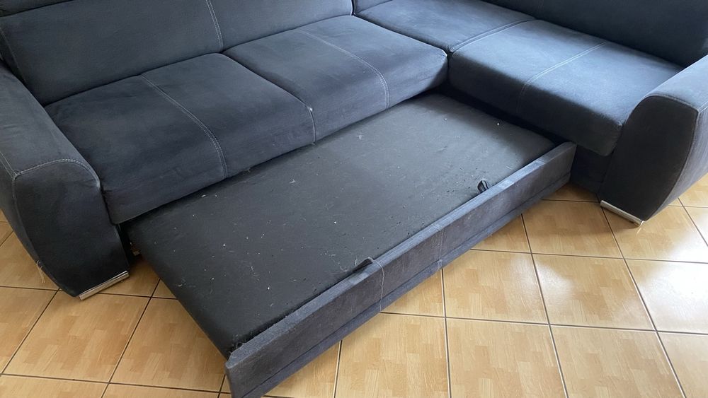 Narożnik z funkcją spania